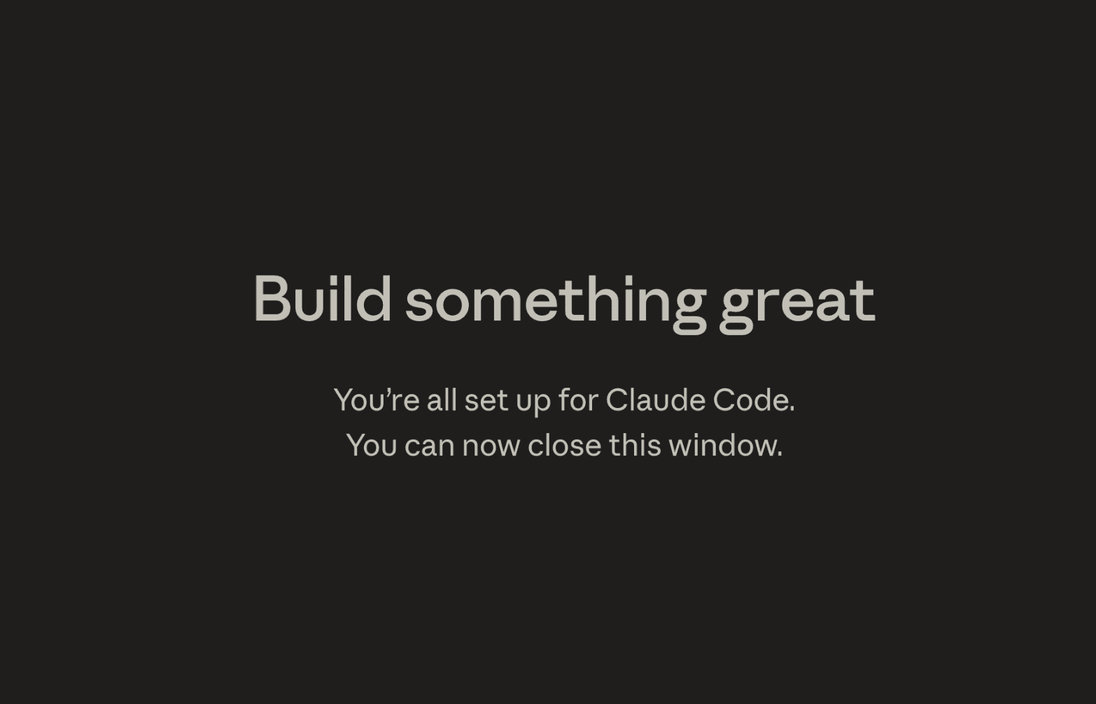 Build Something Great