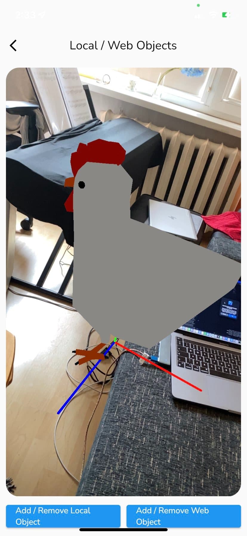 Local Web Object Placement